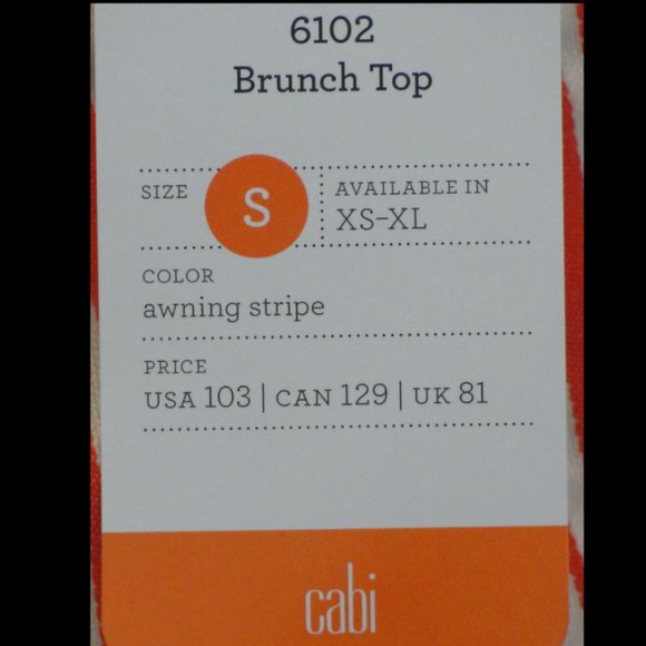 CAbi "Brunch" Top - Picture 2 of 2